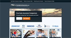 Desktop Screenshot of floridacarinsurance.com